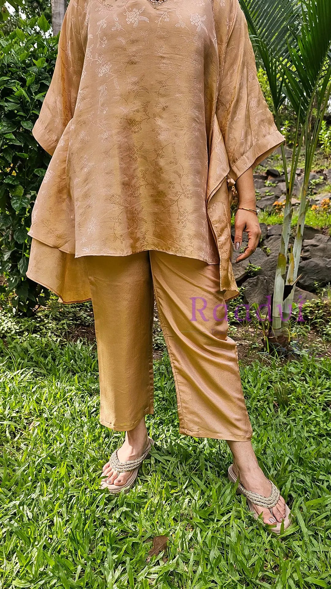 Pure Shimmer Jacquard Co-Ord Set RAADVI