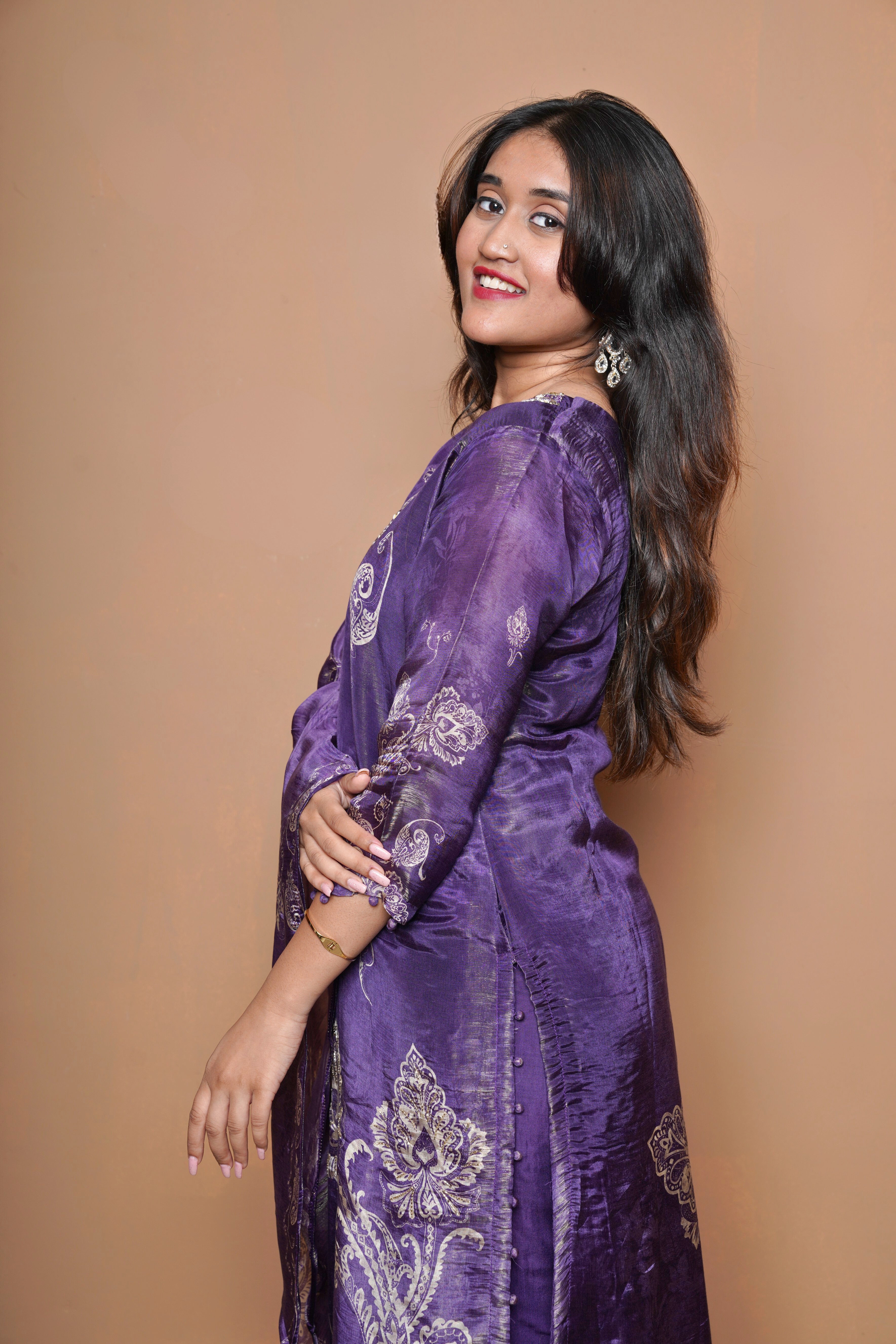 Premium Shimmer Pure Viscose Silk Suit RAADVI