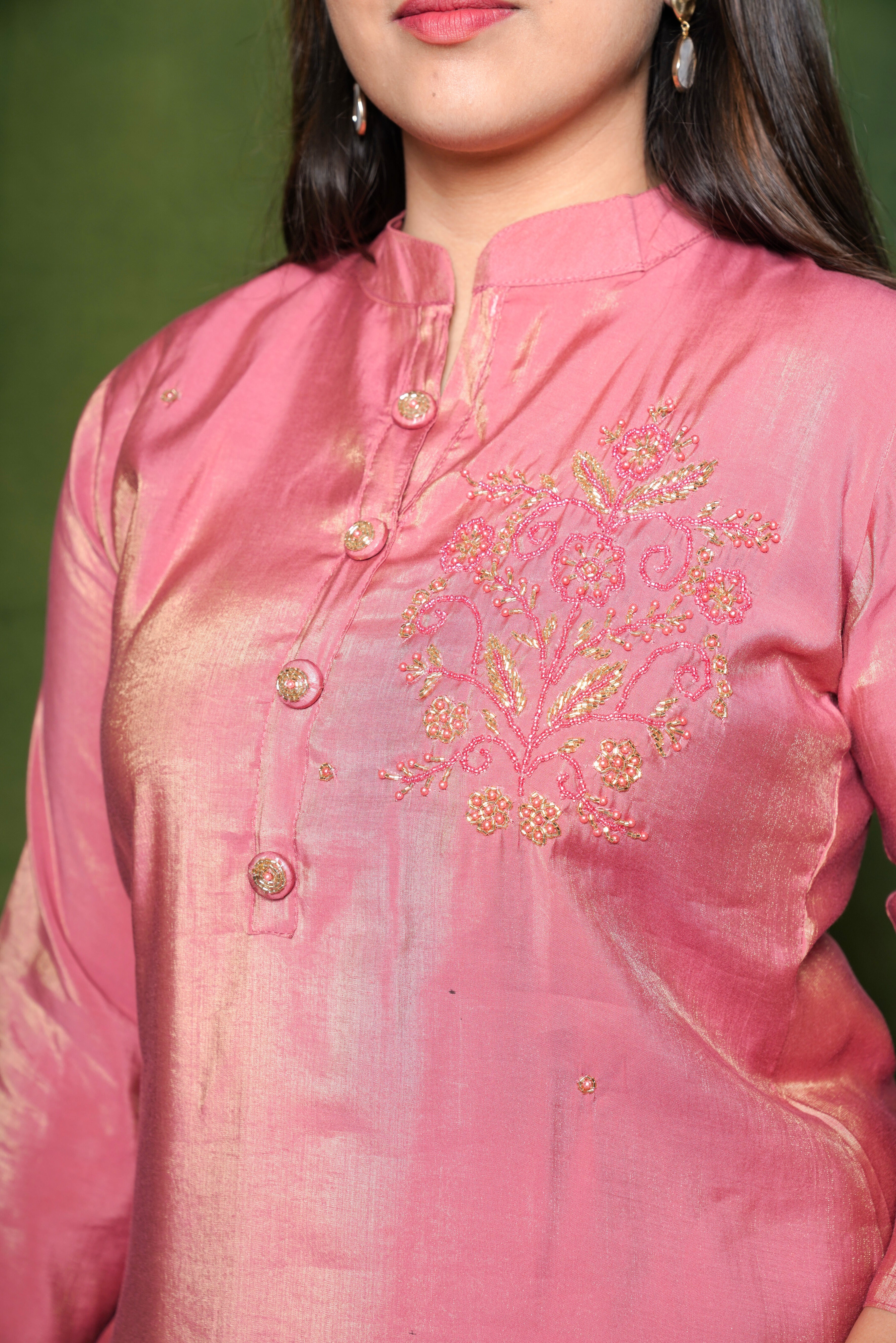 Embellished Roman Shimmer CO-ORD Set RAADVI