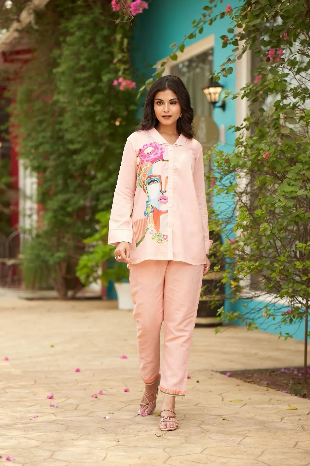 Digital Print Mul Cotton Co-Ord Set RAADVI