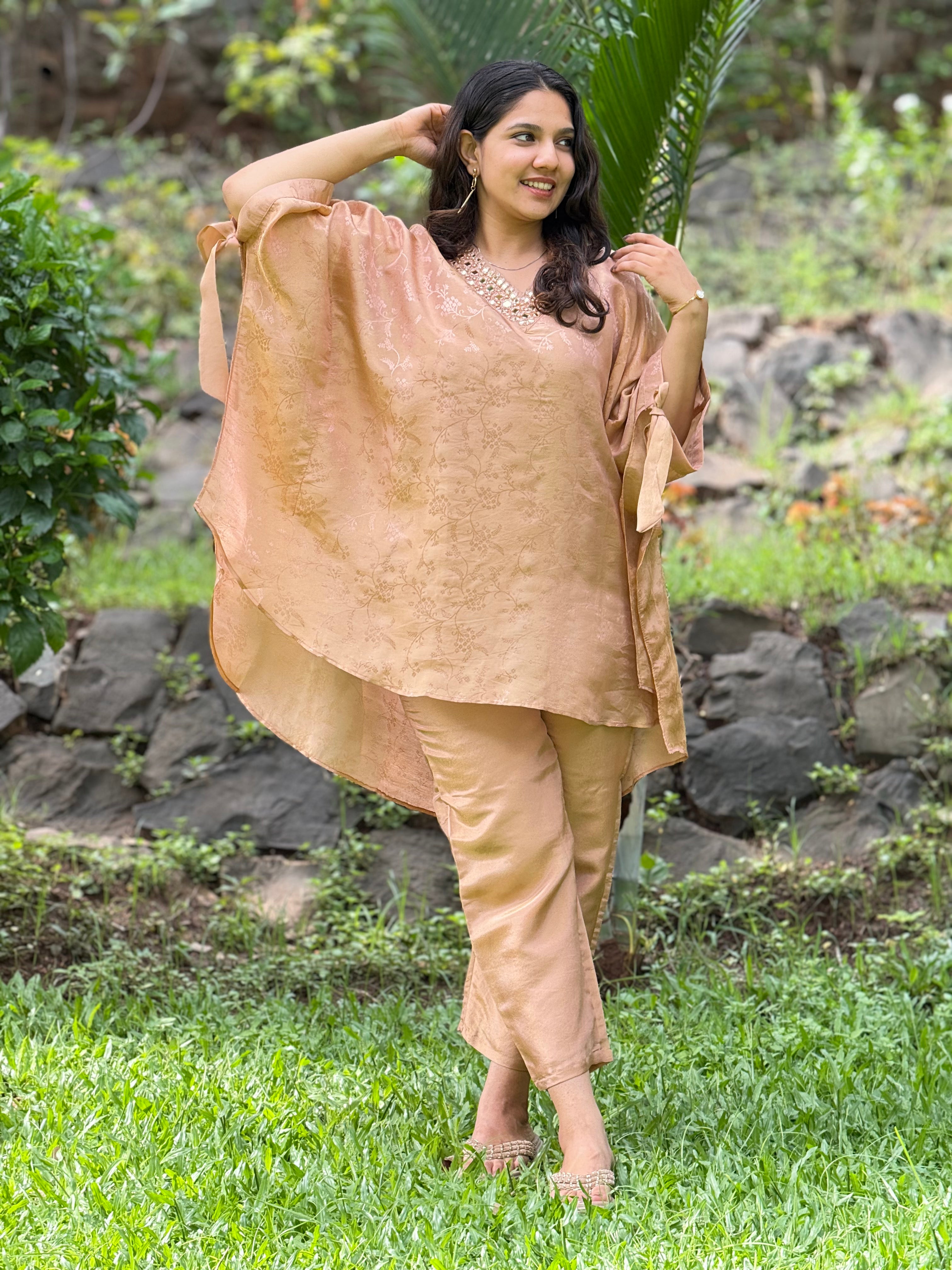 Pure Shimmer Jacquard Co-Ord Set RAADVI