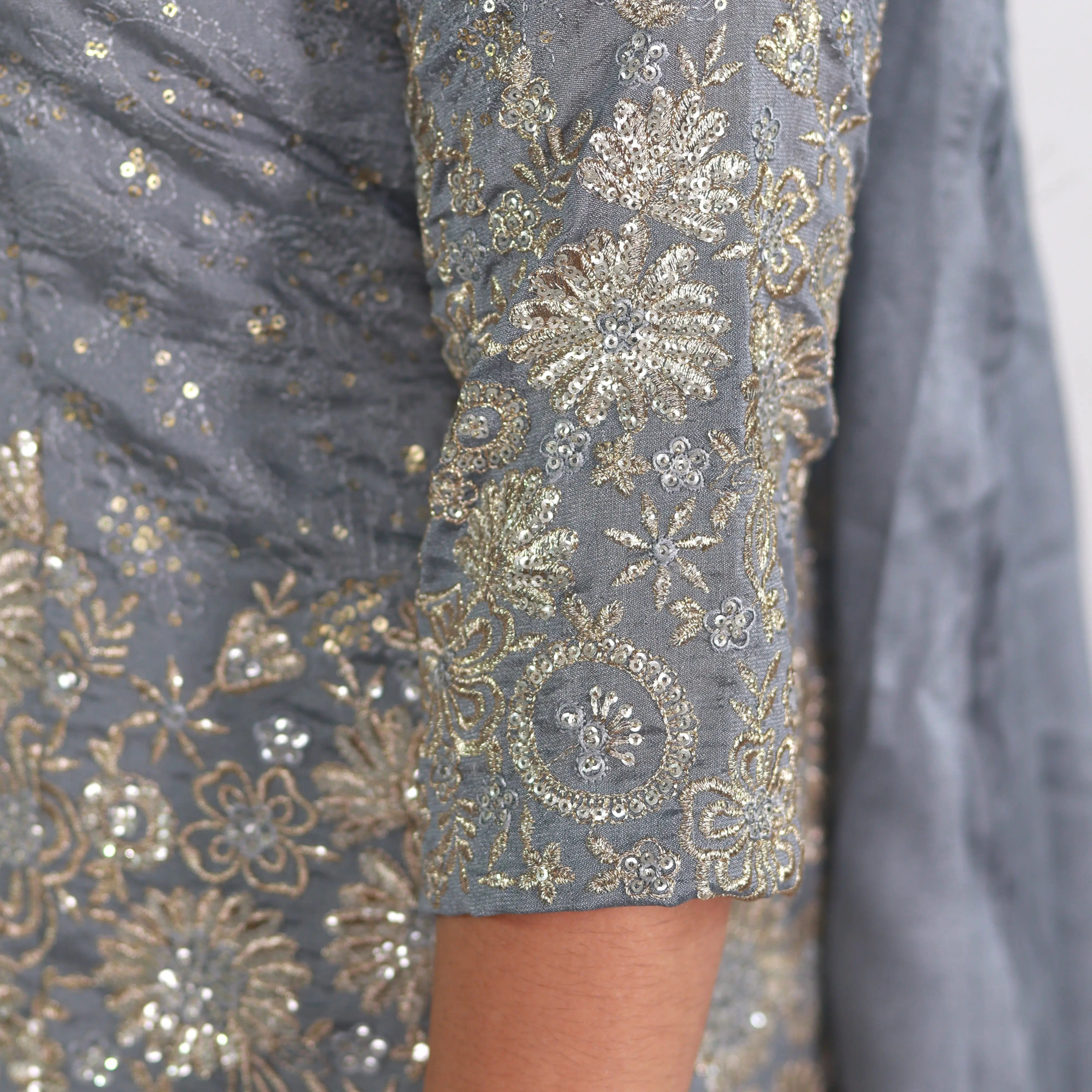 Embellished Crop Top Palazzo Set RAADVI