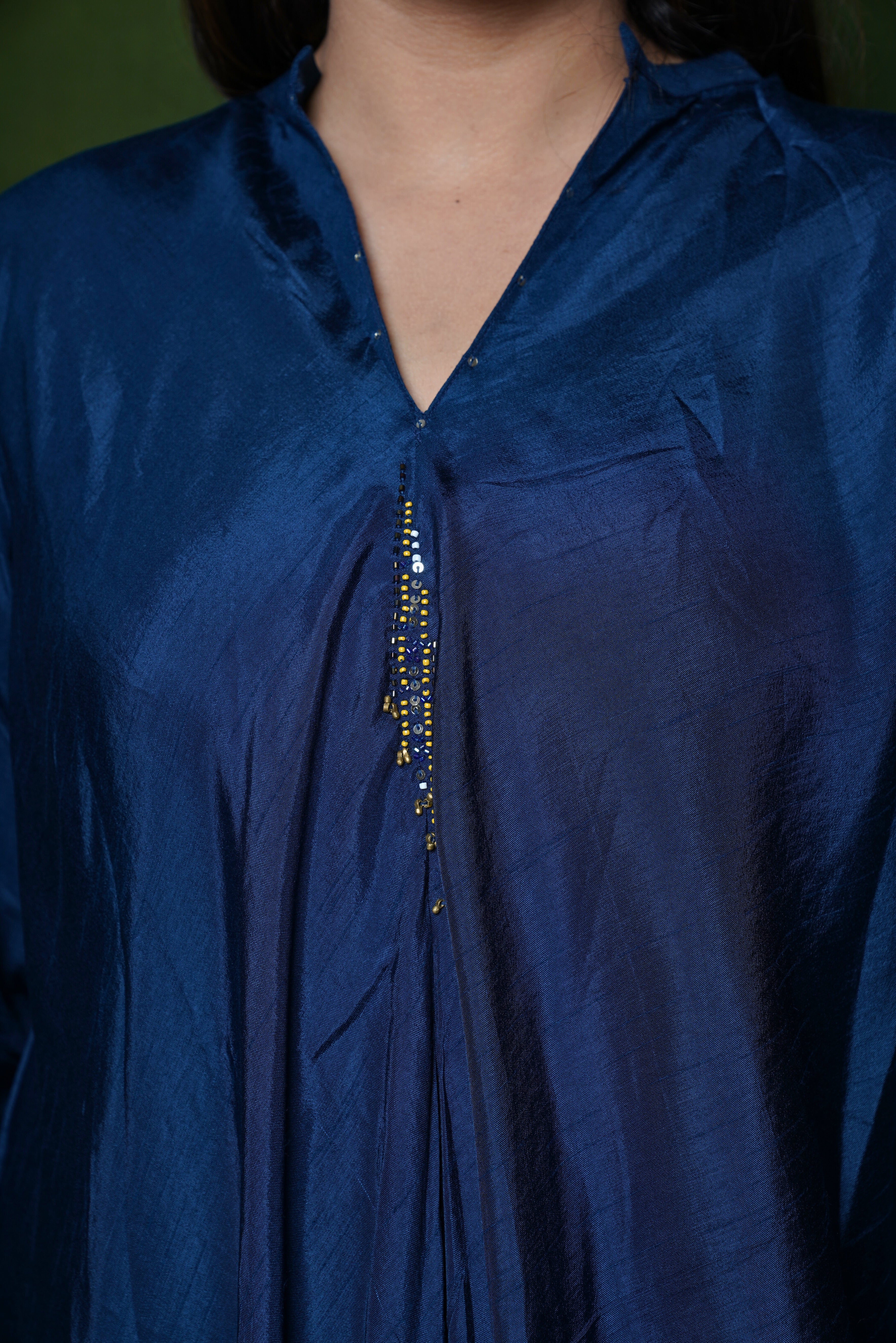 Elegant Royal Blue Kurta Set RAADVI