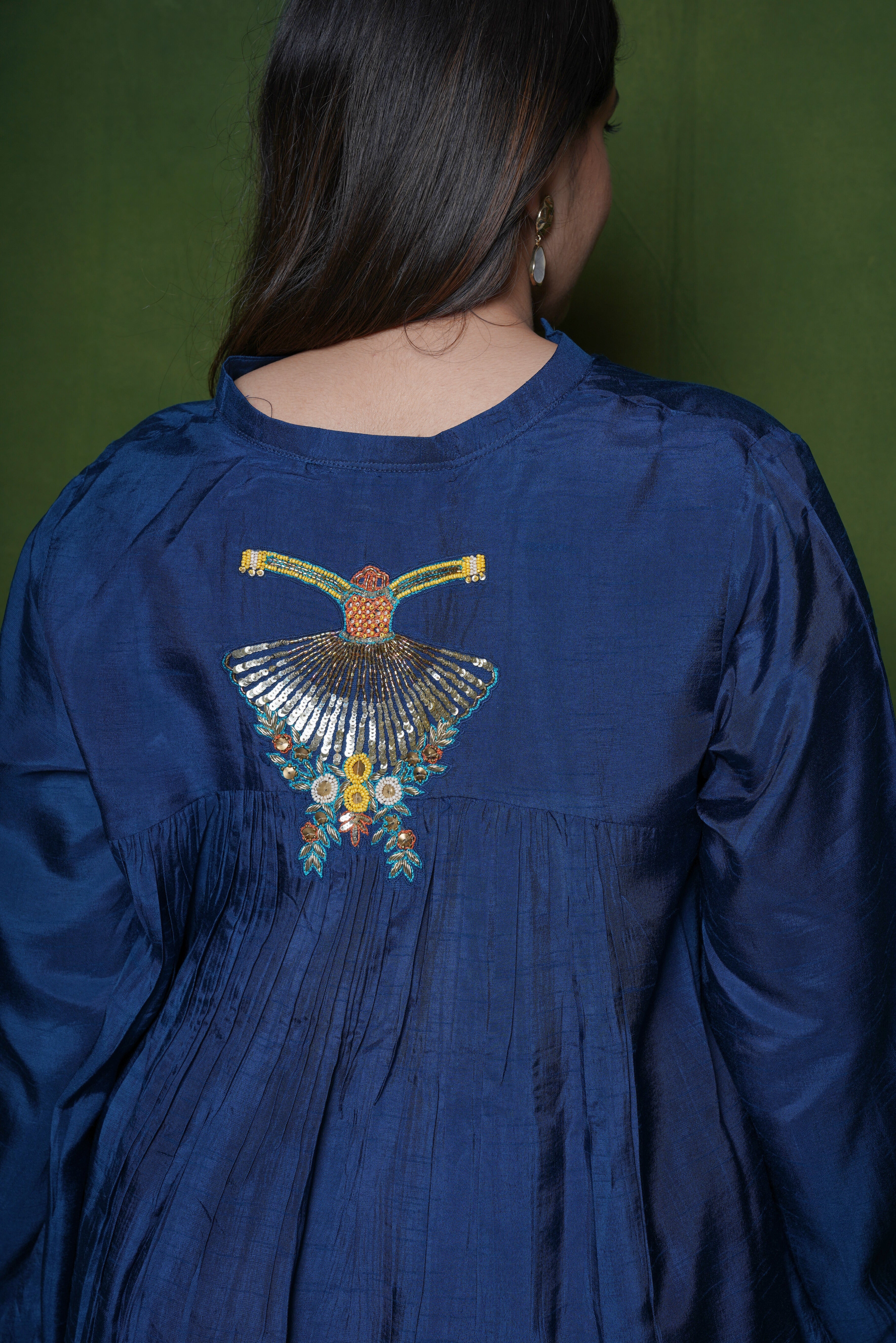 Elegant Royal Blue Kurta Set RAADVI