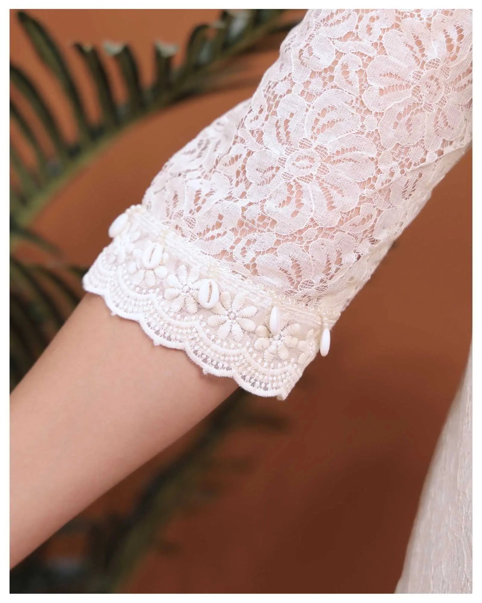 Off White Net Pure Cotton Kurta Set RAADVI