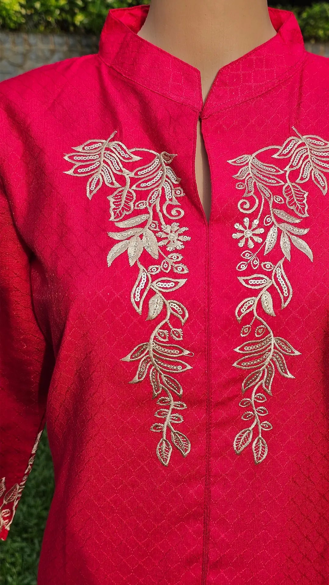 Hand Embroidery Pure Muslin Cotton Co-Ord RAADVI