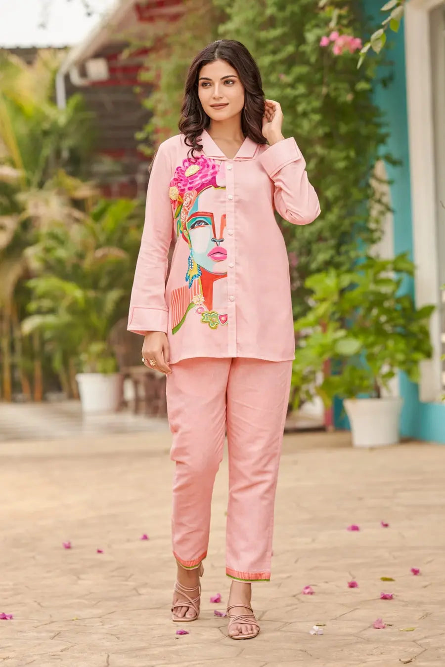 Digital Print Mul Cotton Co-Ord Set RAADVI