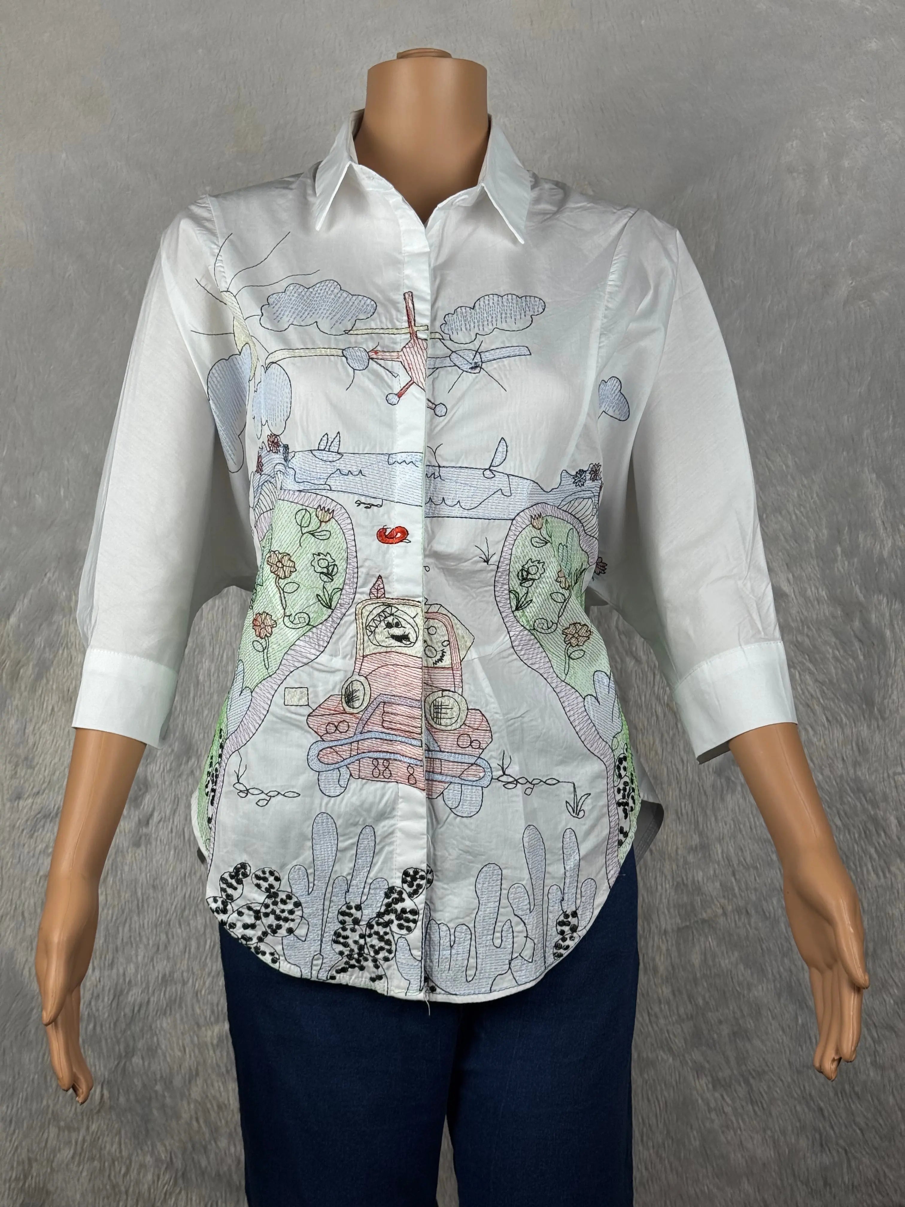 Japanese White Top - Pure Cotton RAADVI