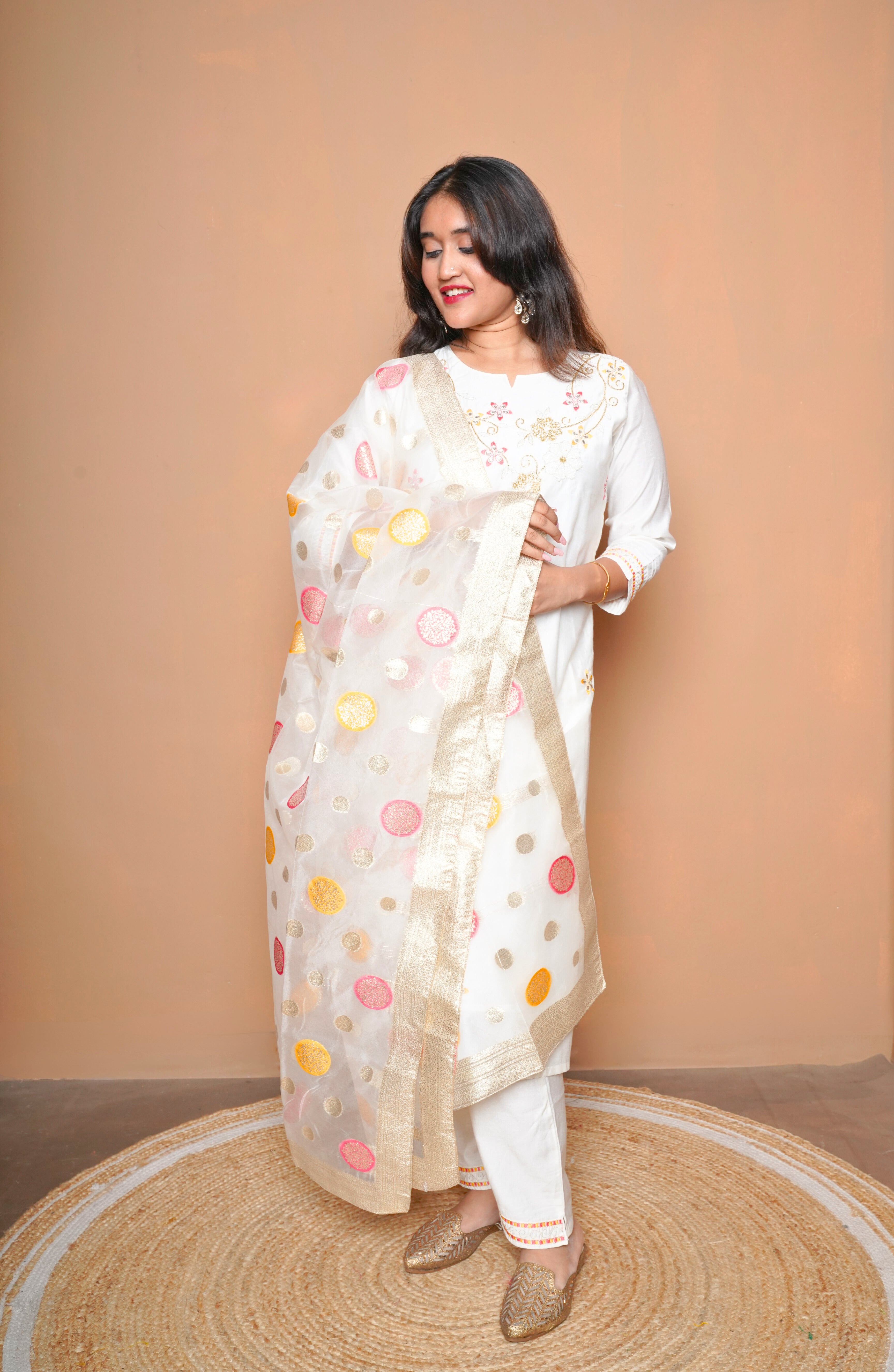 Embroidered Pure Cotton Suit Set RAADVI